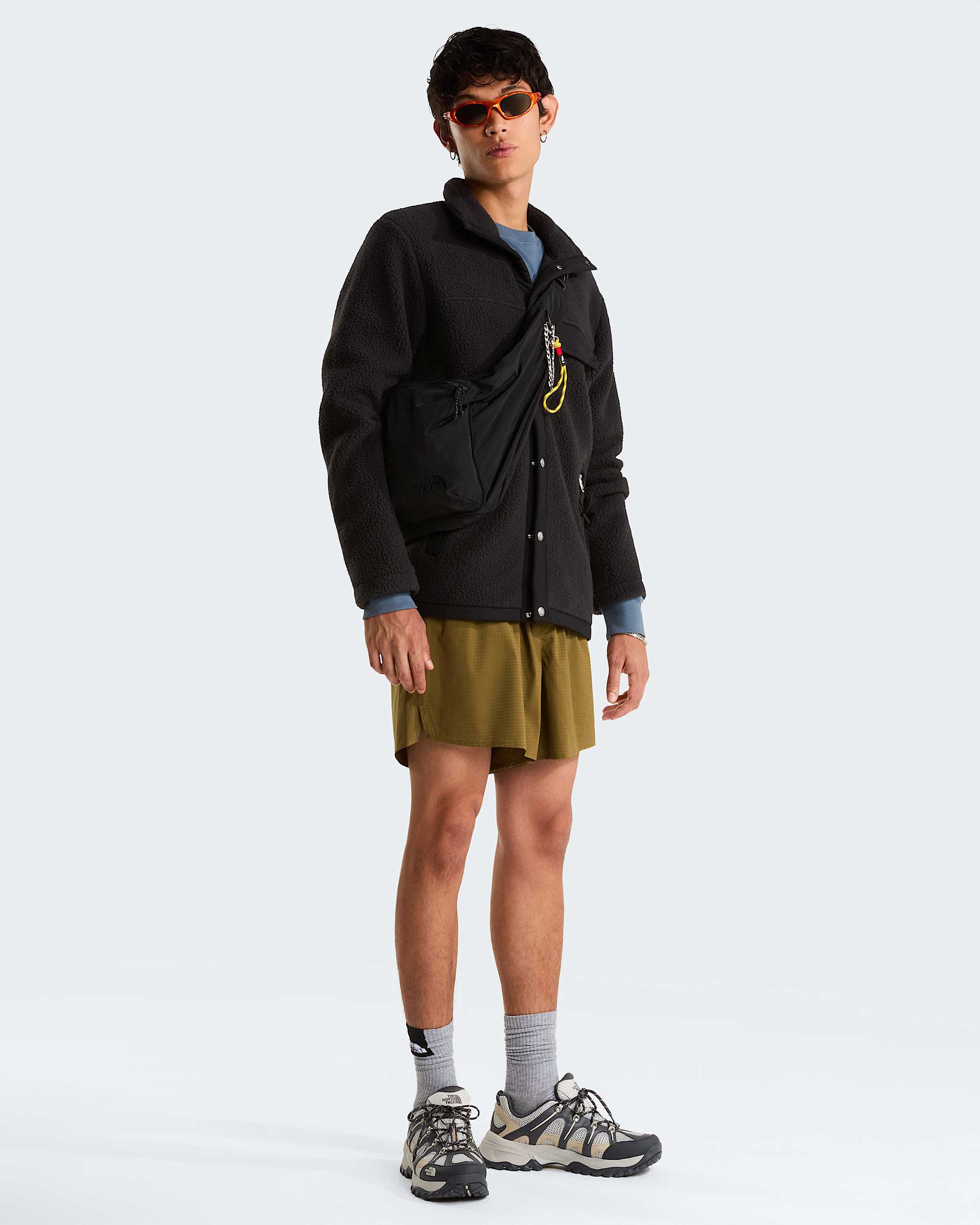 Cragmontjas met drukknopen voor heren TNF alt1