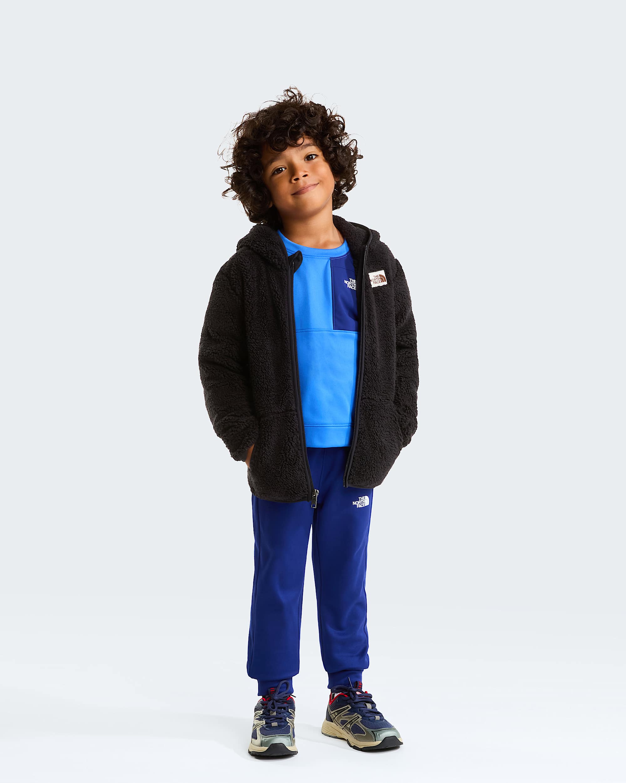Polar com capuz Cabin para criana TNF alt1