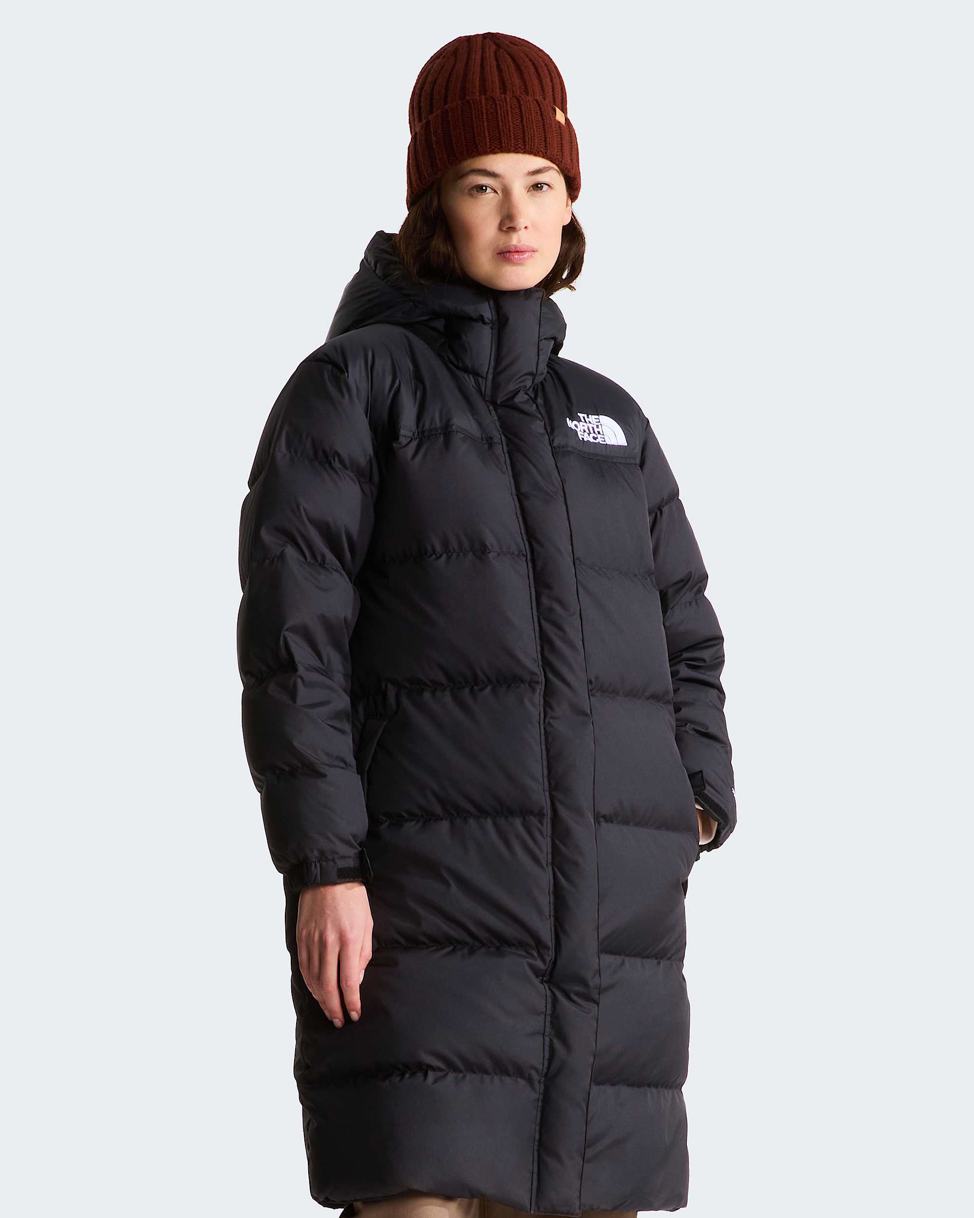 Womens Nuptse Parka TNF hero