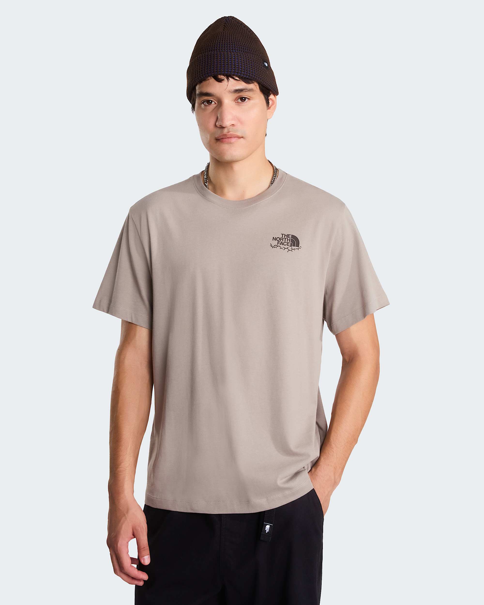 Never Stop Carving Relaxed TShirt Herren TNF hero