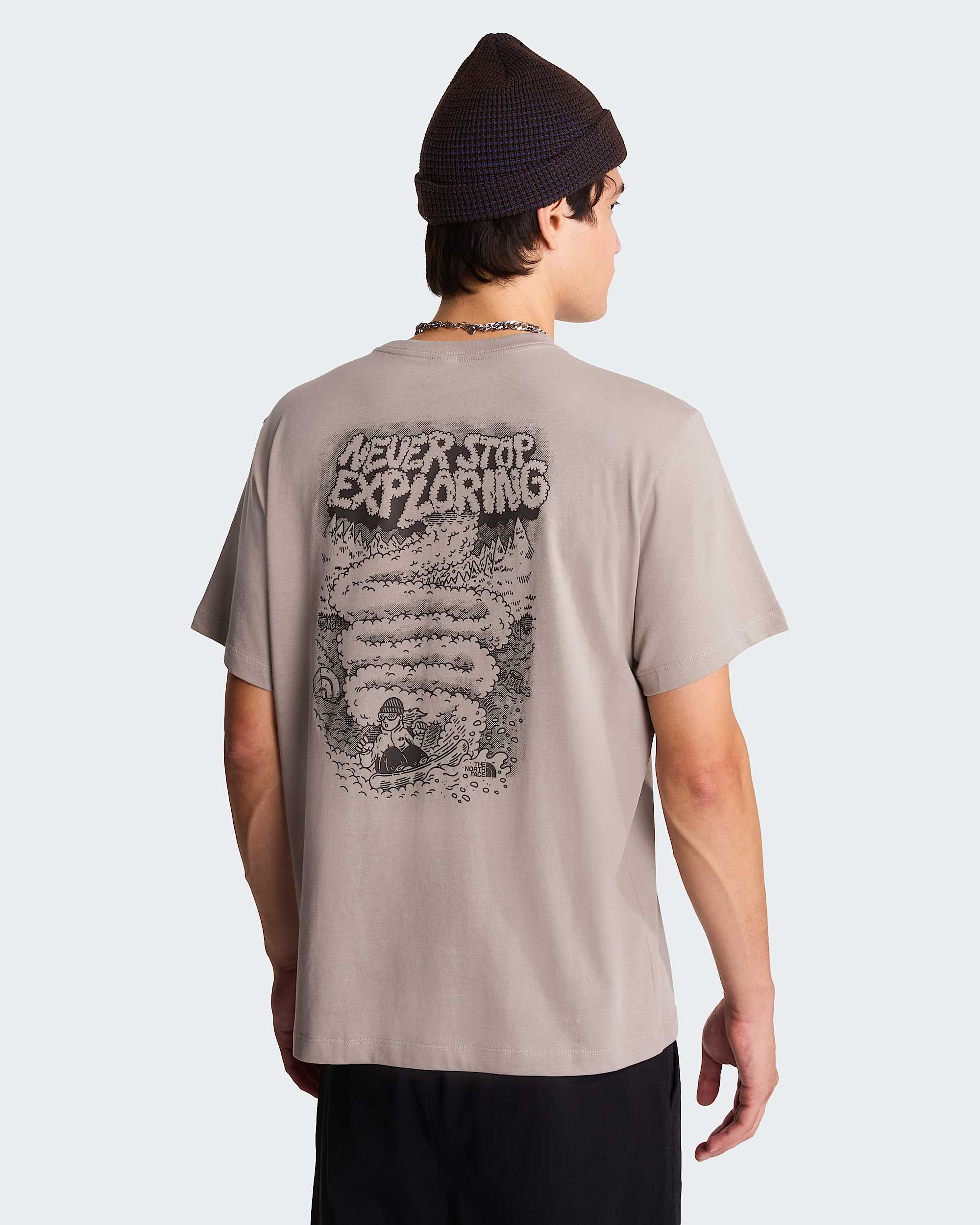 Never Stop Carving Relaxed TShirt Herren TNF alt1