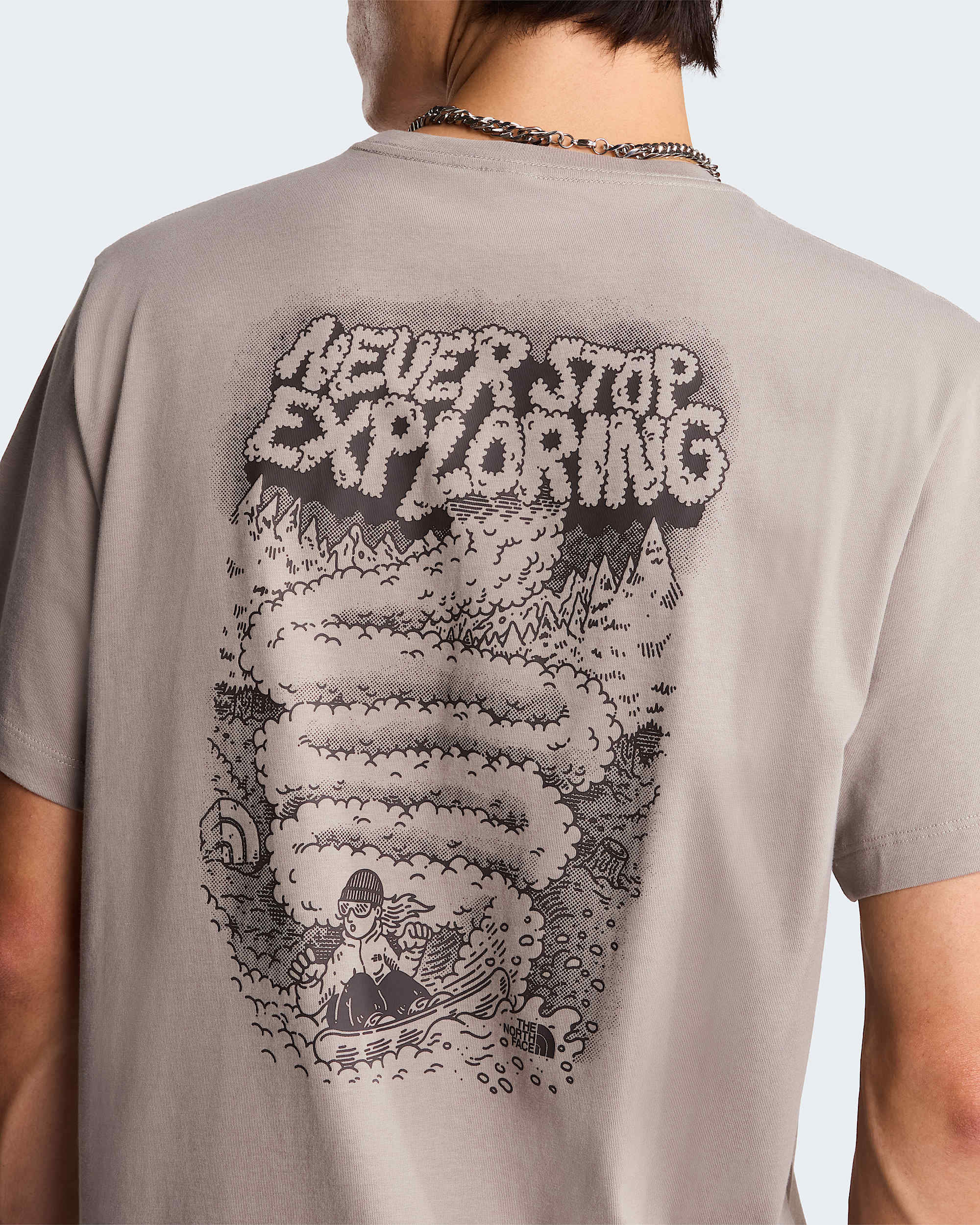 Never Stop Carving Relaxed TShirt Herren TNF alt5
