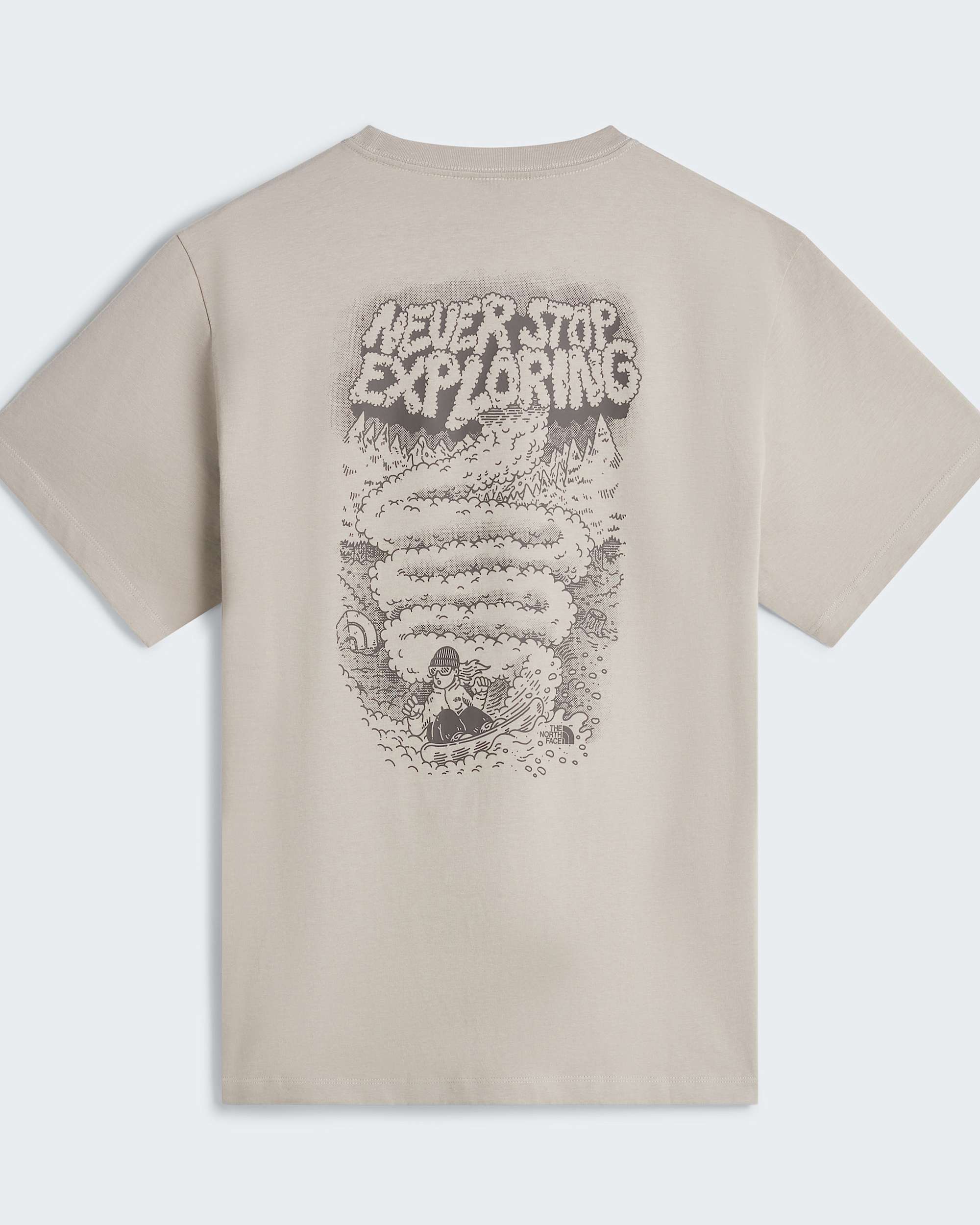 Never Stop Carving Relaxed TShirt Herren TNF alt31