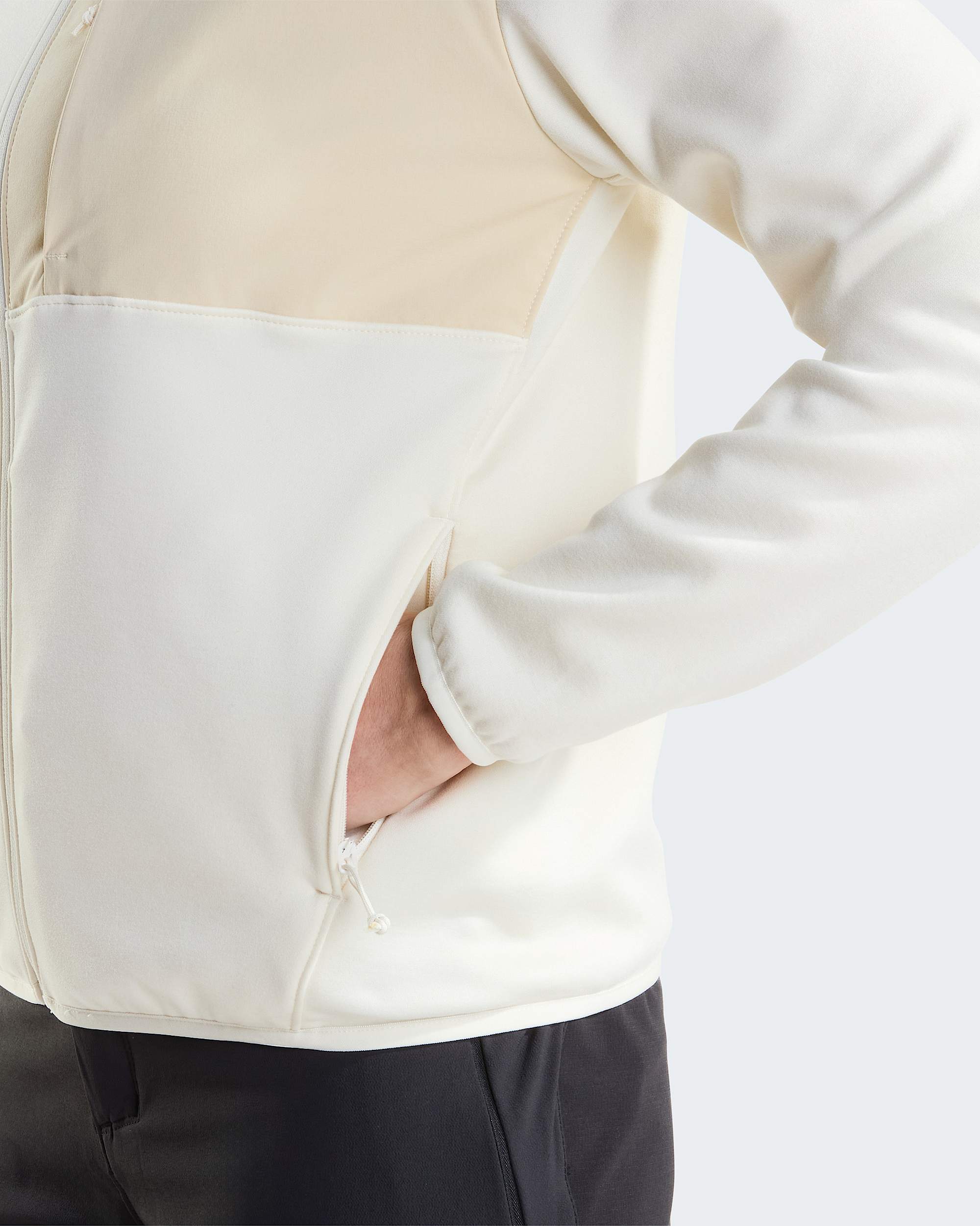 Casaco polar com Capuz TNF Performance para mulher TNF alt6