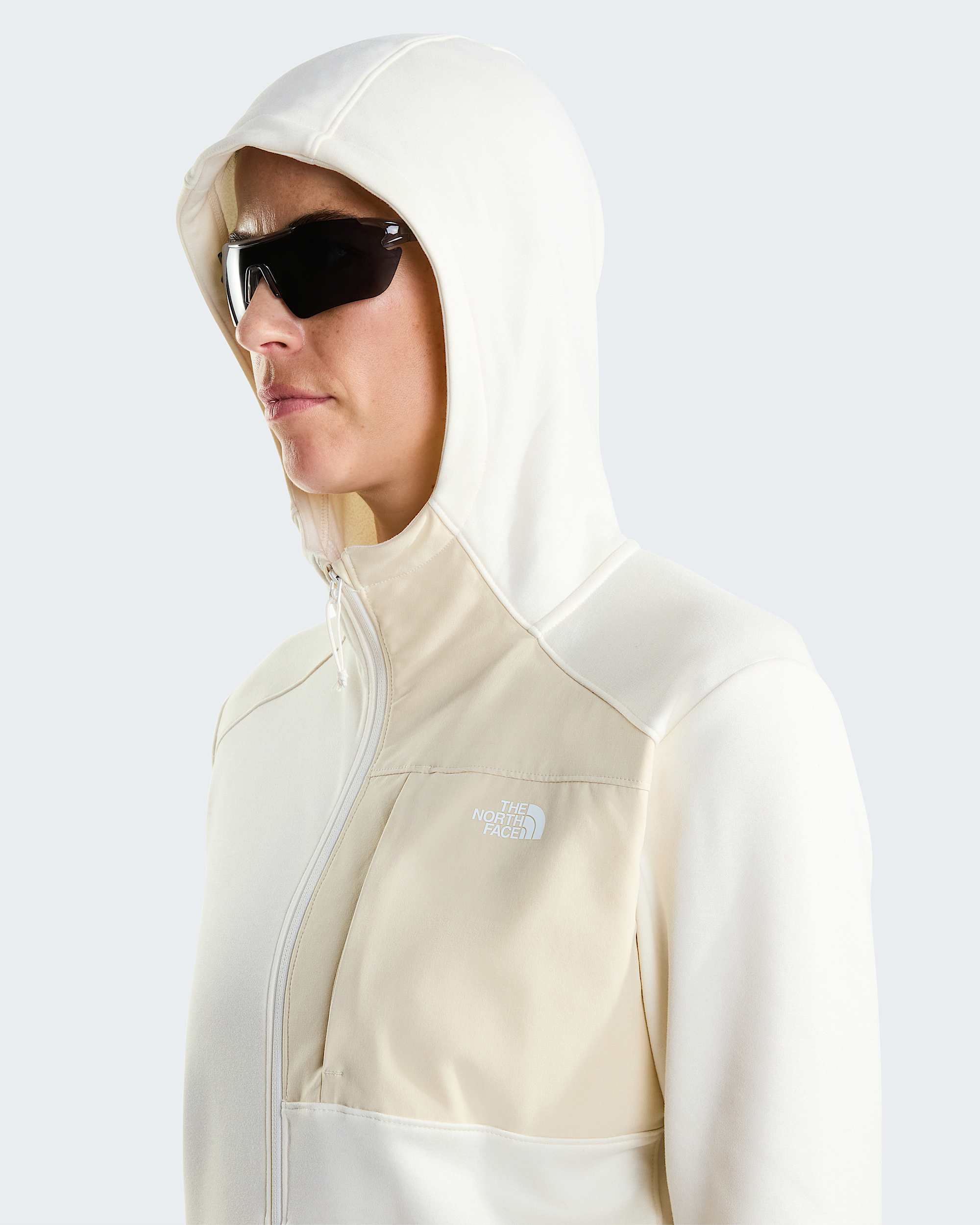 Casaco polar com Capuz TNF Performance para mulher TNF alt5