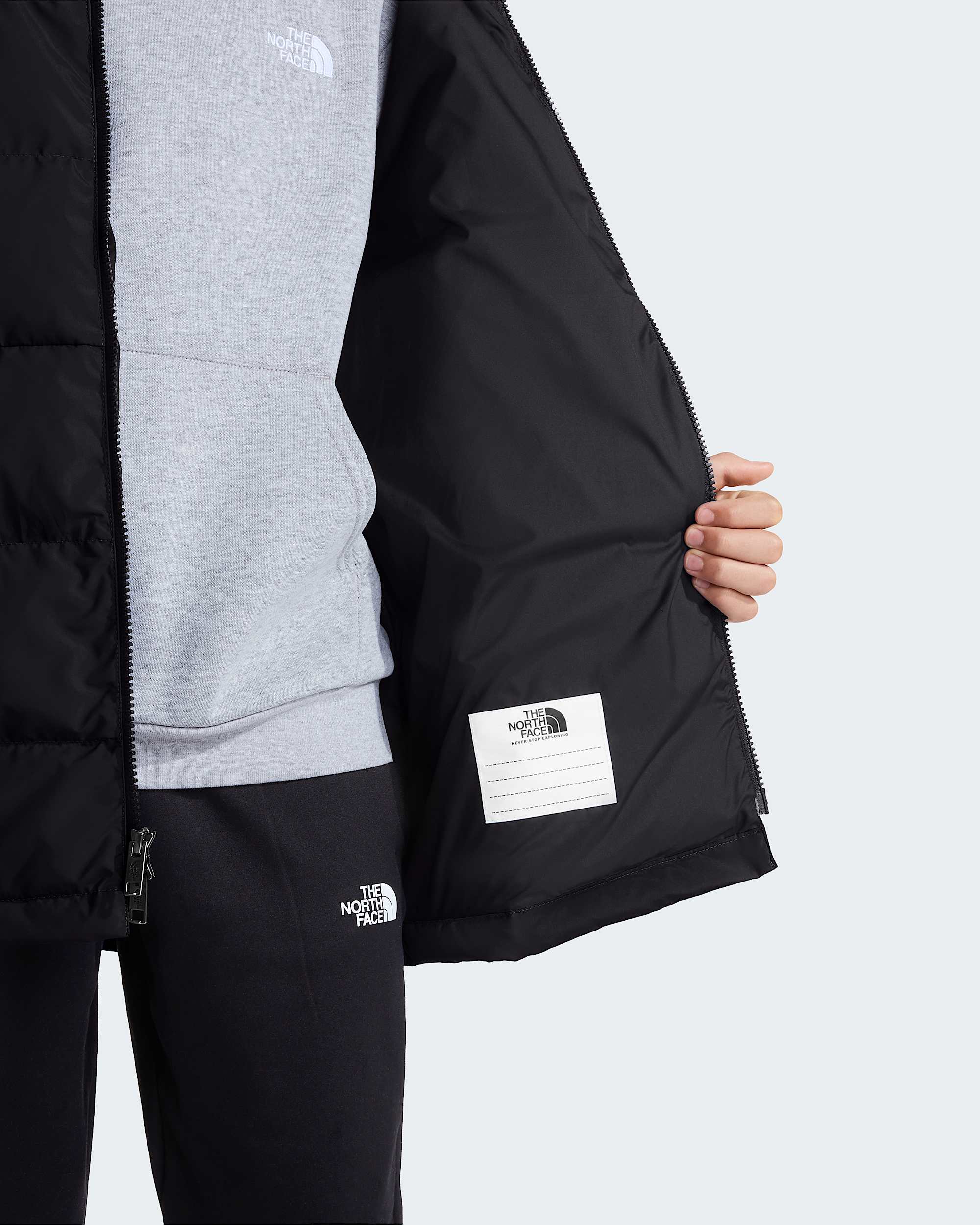 Frost Fallparka voor tieners TNF alt8