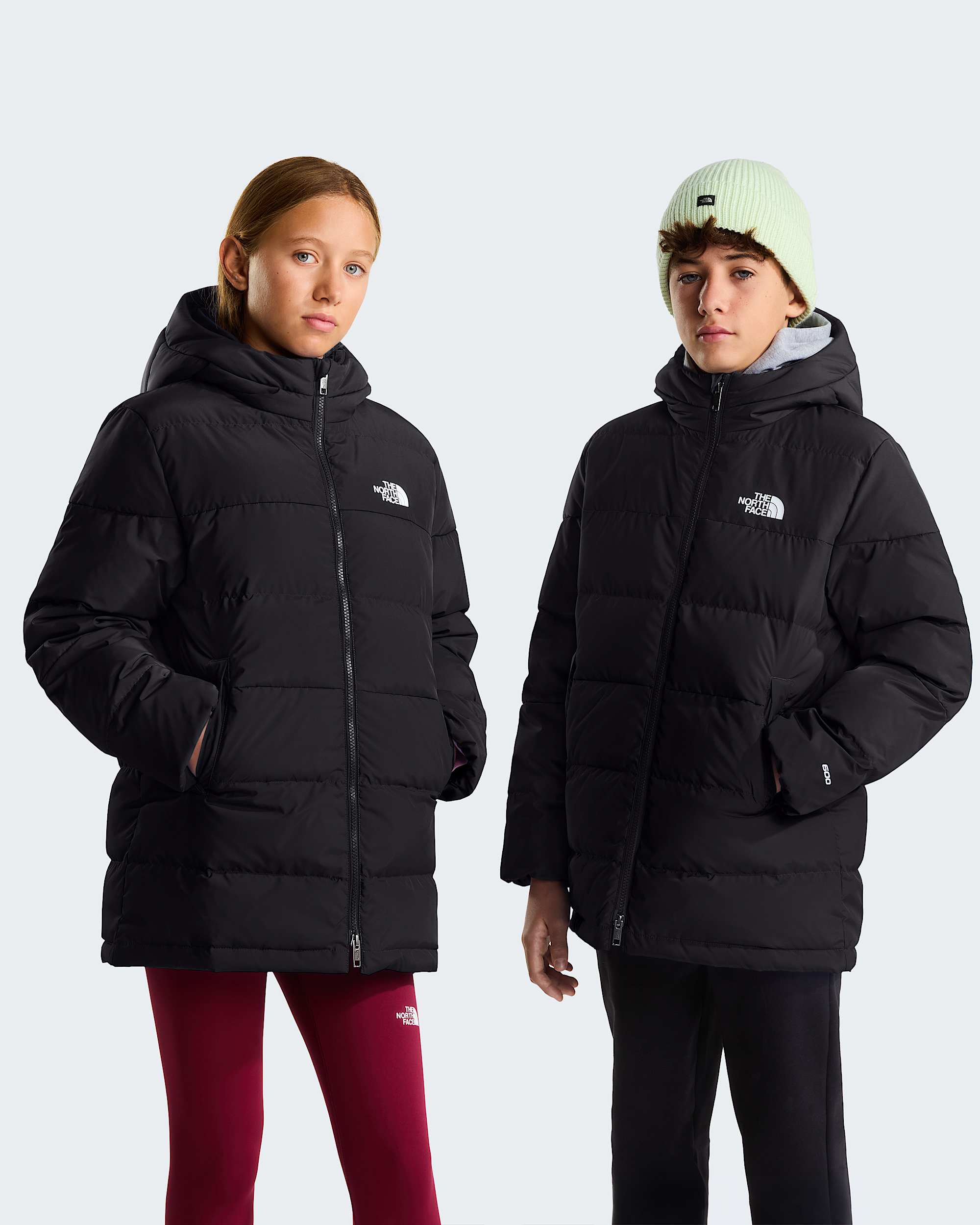 Frost Fallparka voor tieners TNF hero
