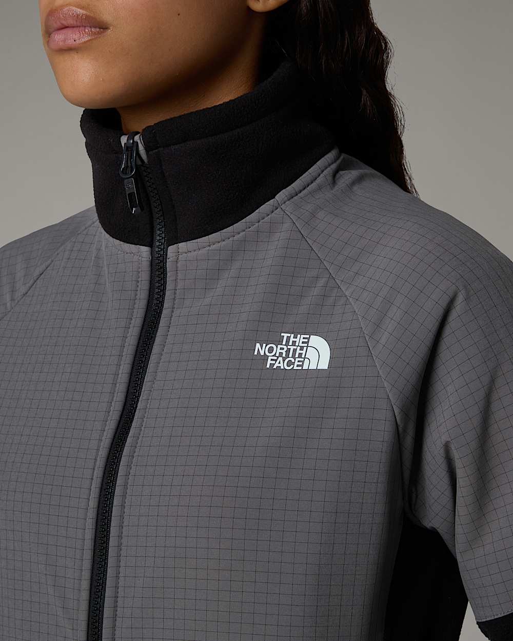Womens Glacier Heavyweight FullZip Fleece TNF alt6