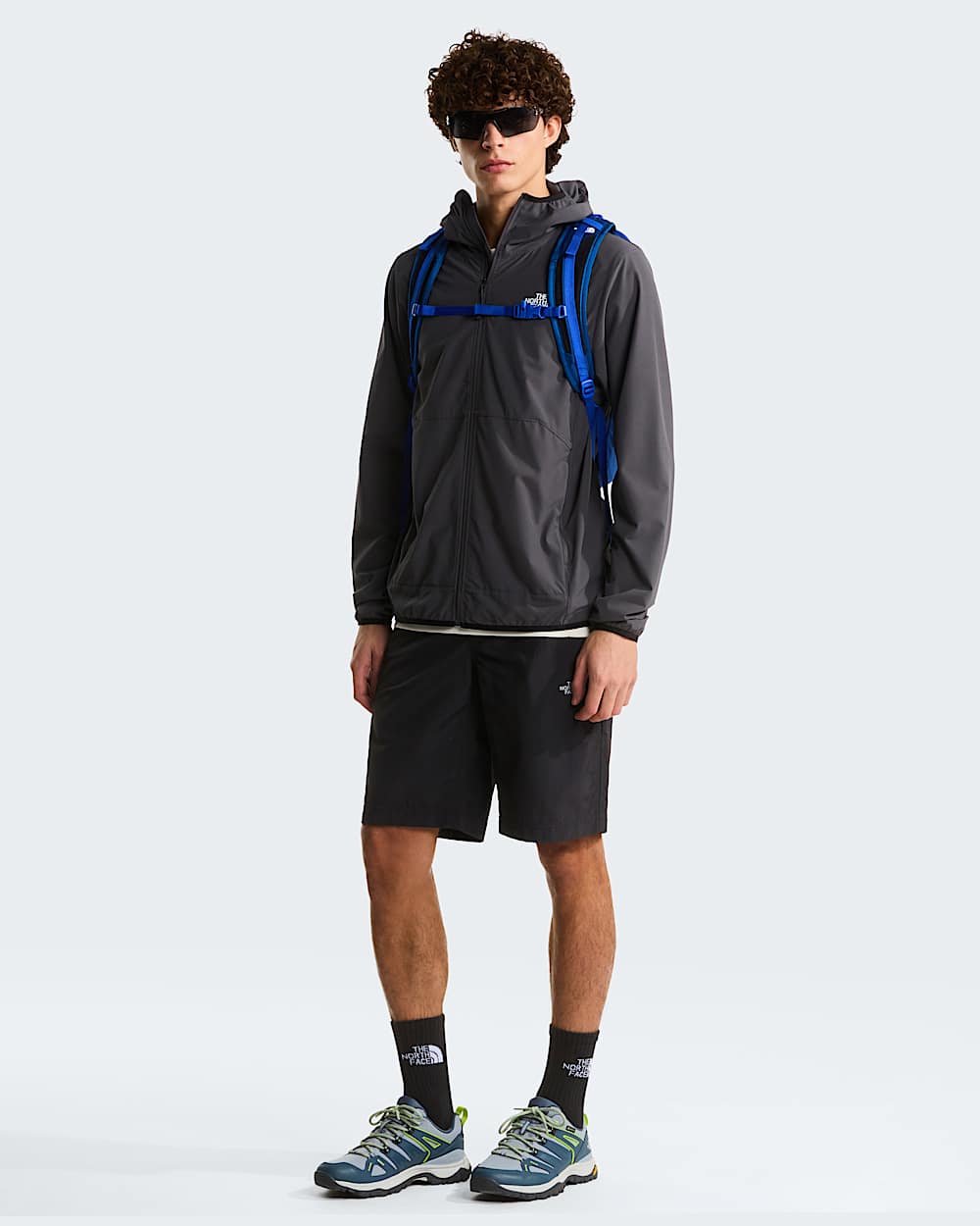 Mens 247 Woven Hooded Jacket TNF alt1