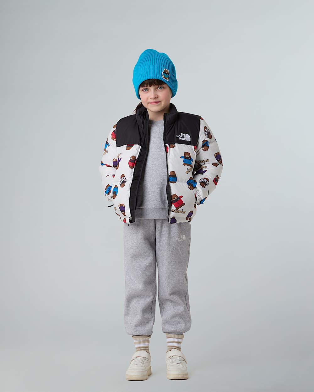 Veste imprime 1996 Retro Nuptse pour enfant TNF ALT12