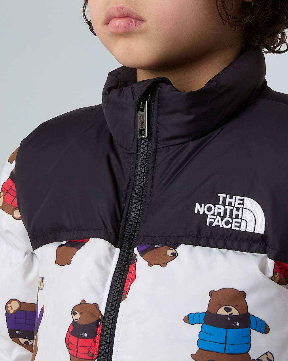 Veste imprime 1996 Retro Nuptse pour enfant TNF ALT8