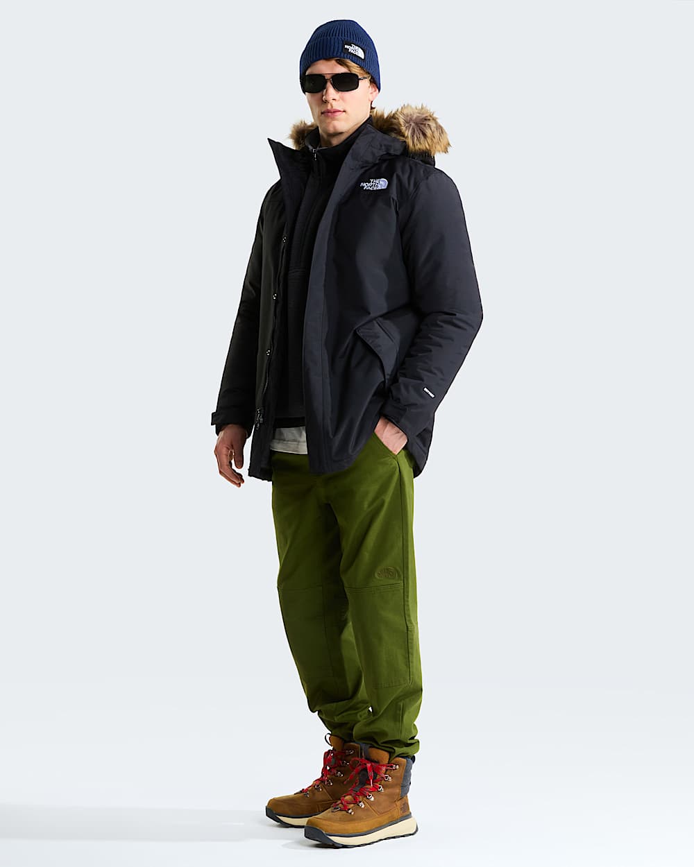 Men's Bergen Leather Waterproof Snow Boots | The North Face FI