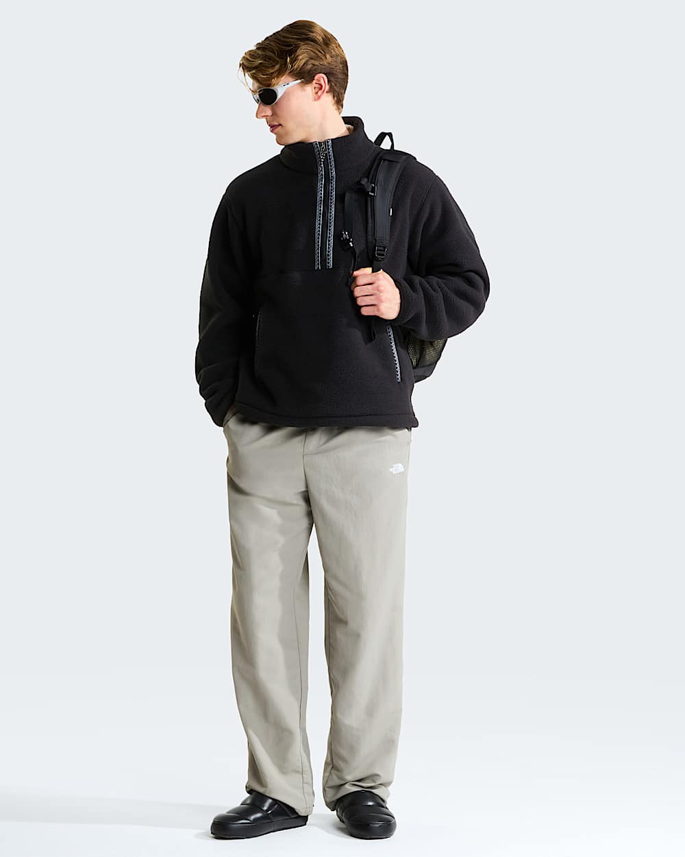 Men's TNF Fleeski 1/4 Zip Pullover Fleece | The North Face FI