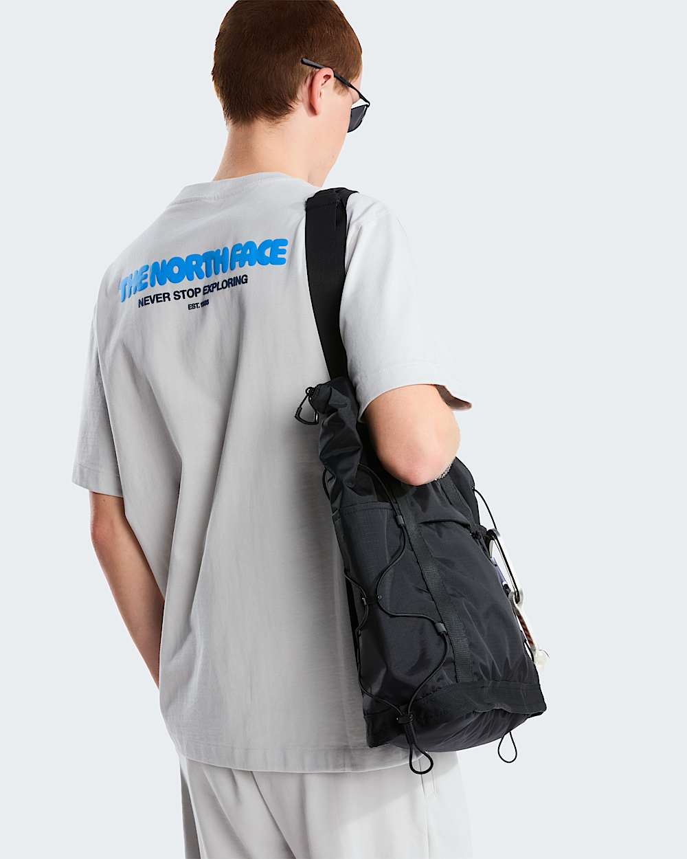 Mens Explore Fonts Relaxed Graphic Joggers TNF ALT5