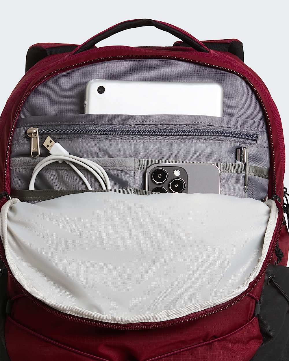 Sac Borealis TNF Burgundy CrushTNF Black ALT6