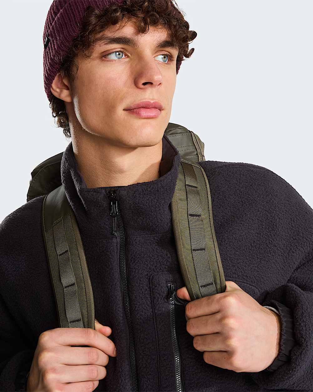 Omkeerbare Yumiorifleecejas voor heren TNF ALT8