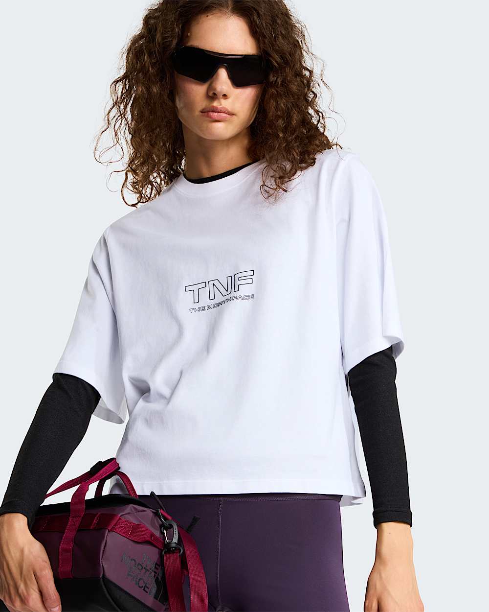 Womens Zumu 20 Boxy TShirt TNF ALT5