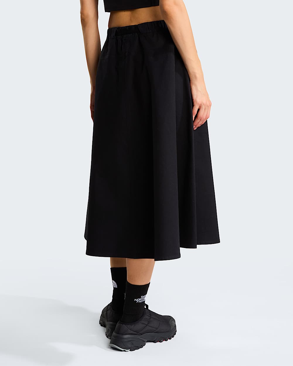 Womens Pinecrest Belted Skirt TNF TNF Black ALT3