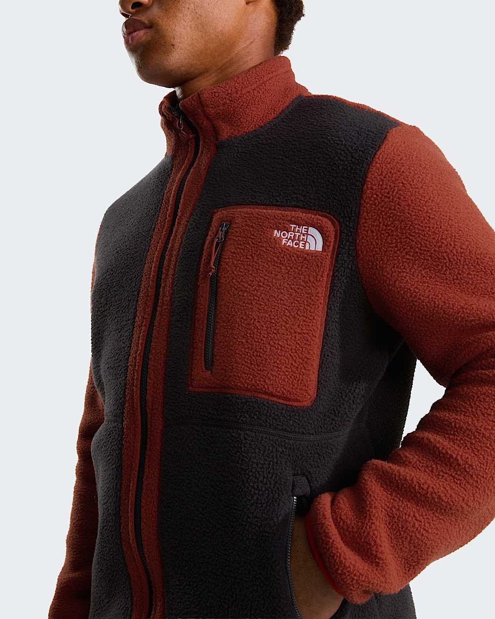 Mens Yumiori FullZip Fleece Jacket TNF alt5