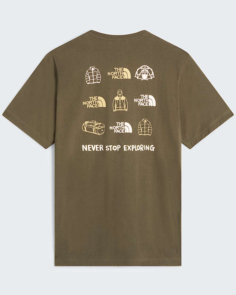 Herren Outdoor Regular Graphic 2 TShirt TNF alt1