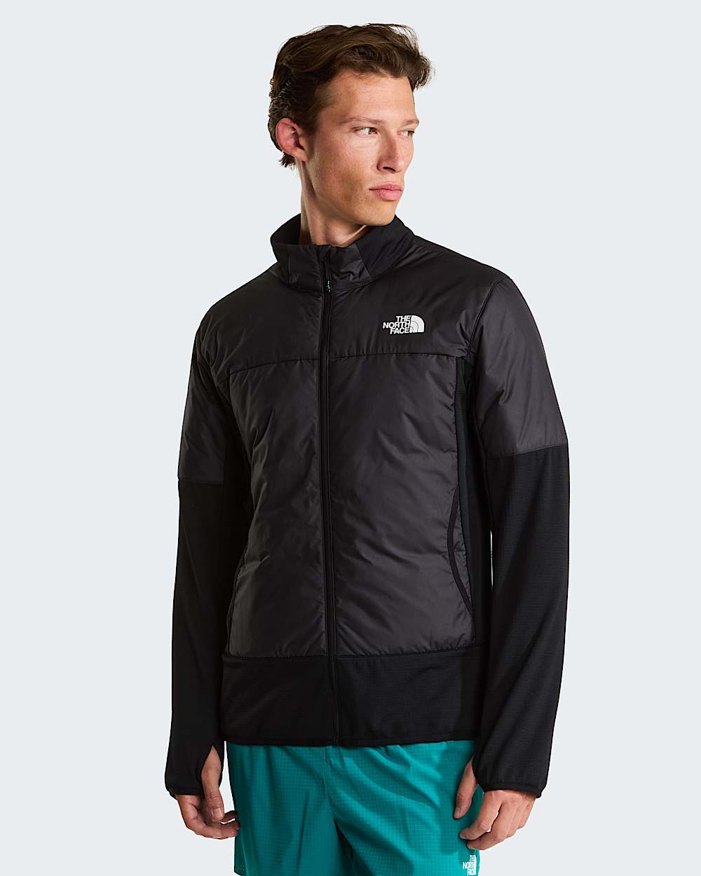 Winter Warm Pro Jacke mit durchgehendem RV fr Herren TNF HERO
