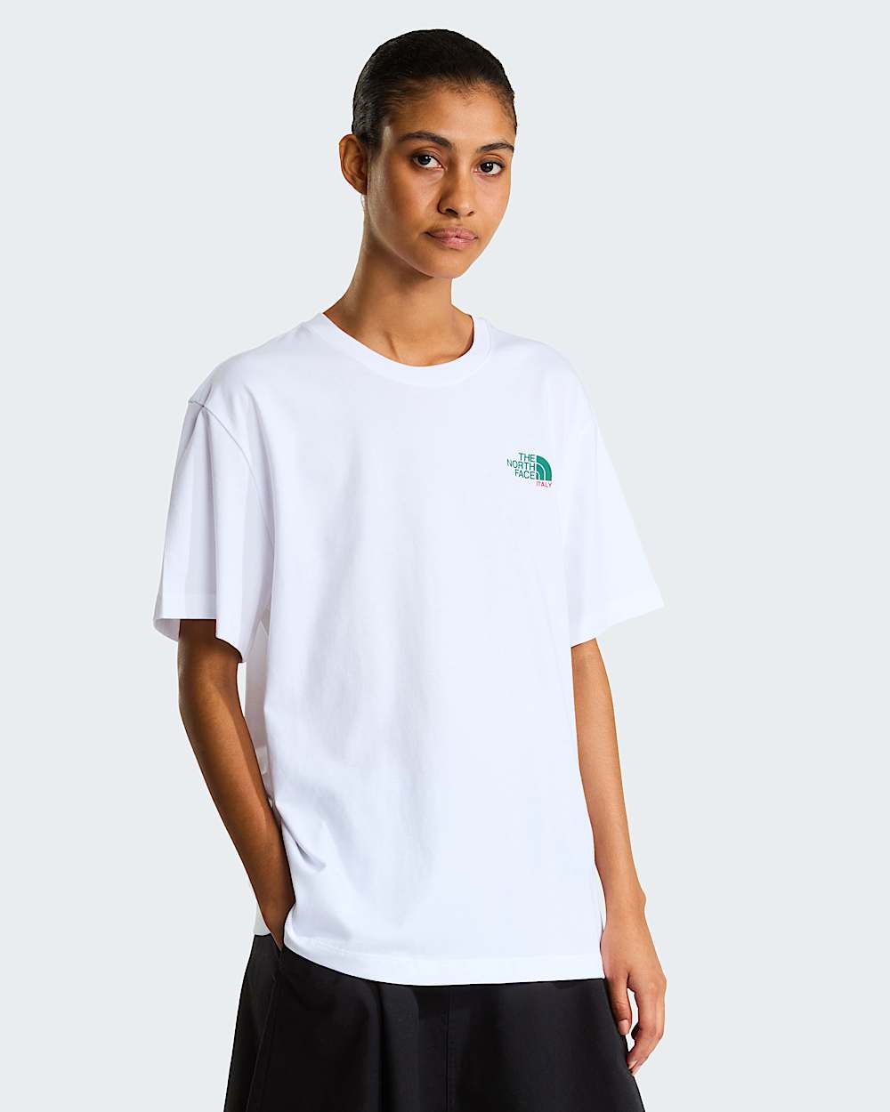 Country Stickers Italy Relaxed TShirt Unisex TNF ALT1