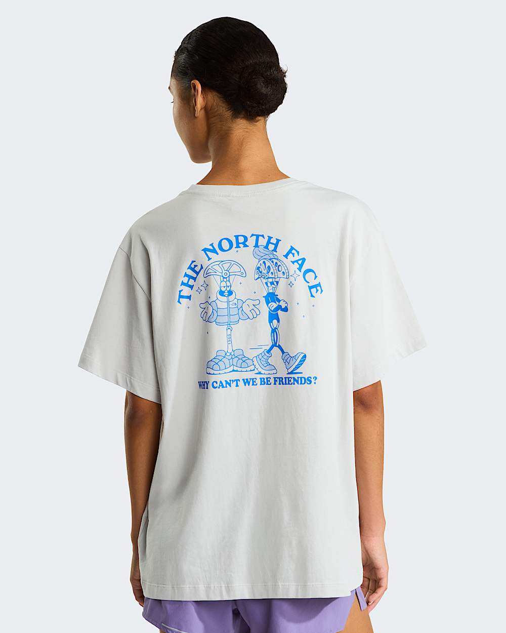 Why Cant We Be Friends Relaxed TShirt Unisex TNF HERO