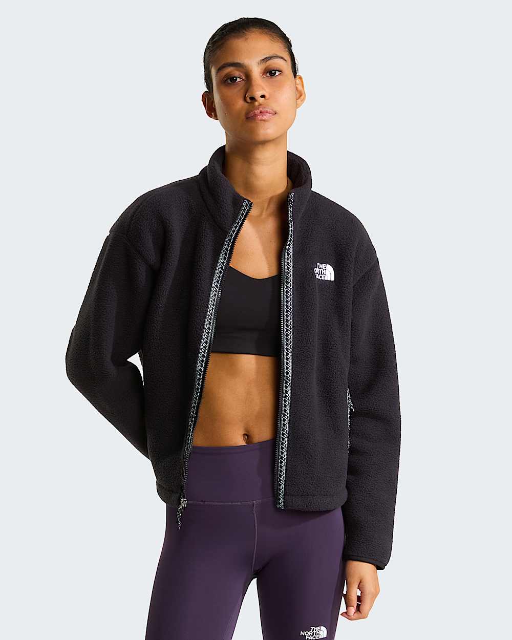 TNF Fleeski Fleece mit durchgehendem RV fr Damen TNF ALT4