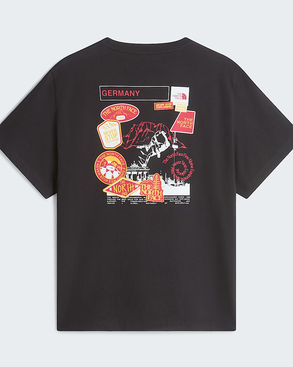 Country Stickers Germany Relaxed Tshirt Unisex TNF ALT31