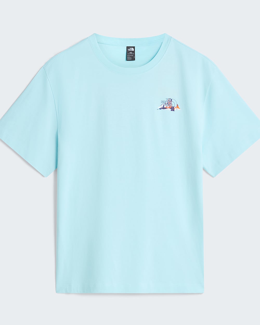 Scale the Peak Relaxed Tshirt Unisex TNF ALT30