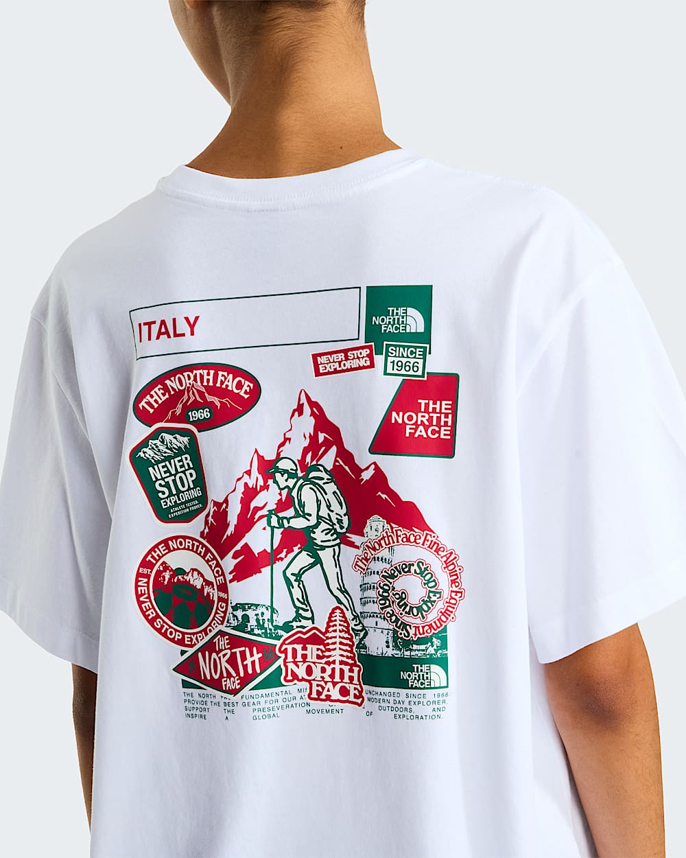 Unisex Country Stickers Italien Relaxed TShirt TNF ALT9