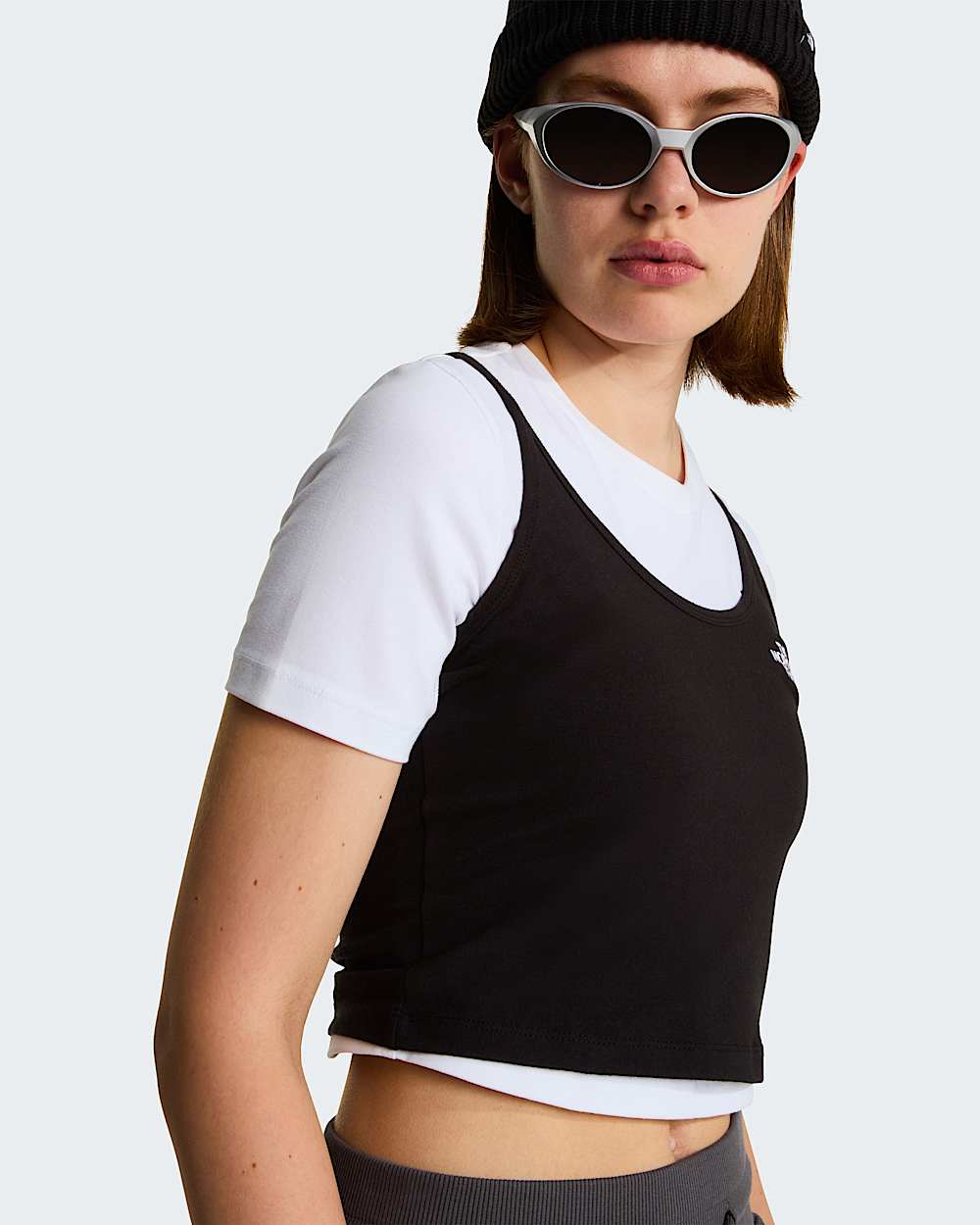Womens Cropped TShirt TNF alt9