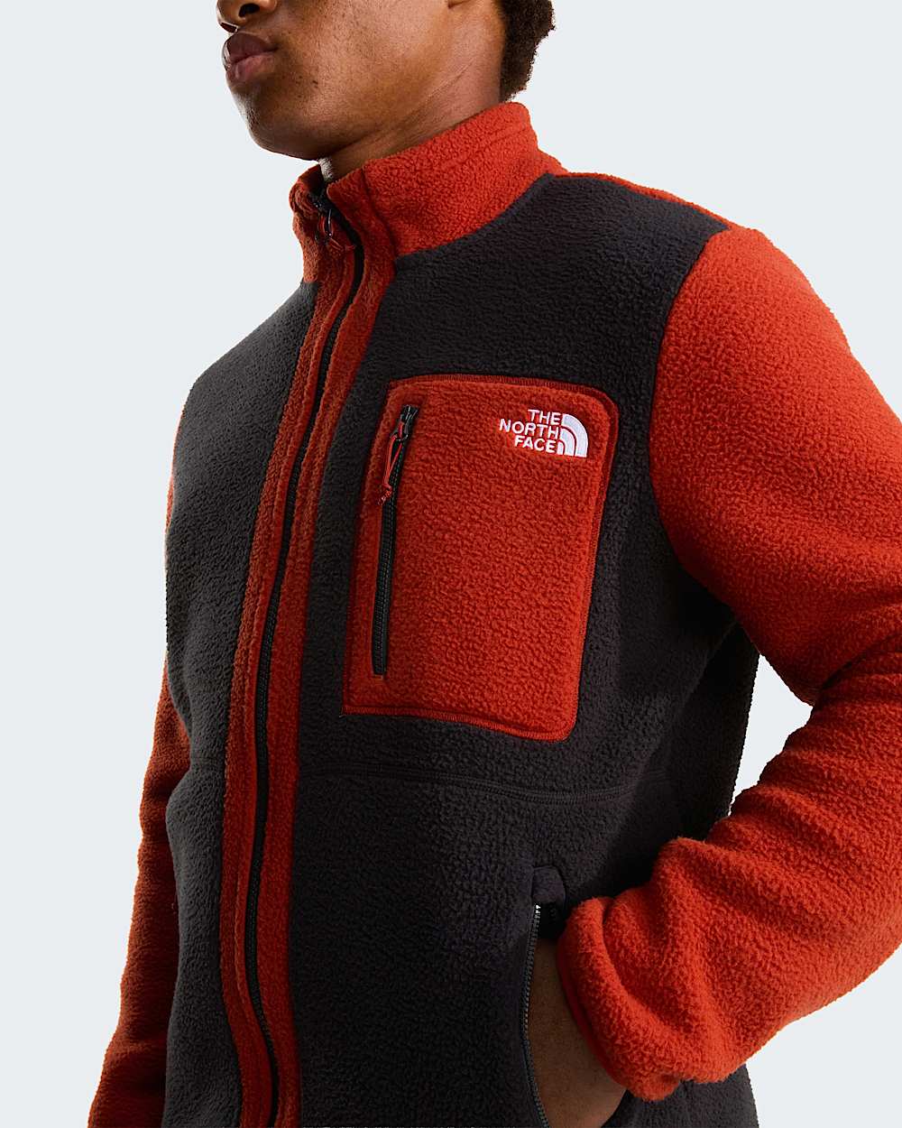 Mens Yumiori FullZip Fleece Jacket TNF alt9