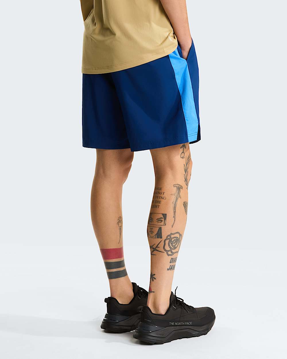 247 Shorts mit Colourblocking fr Herren TNF alt7
