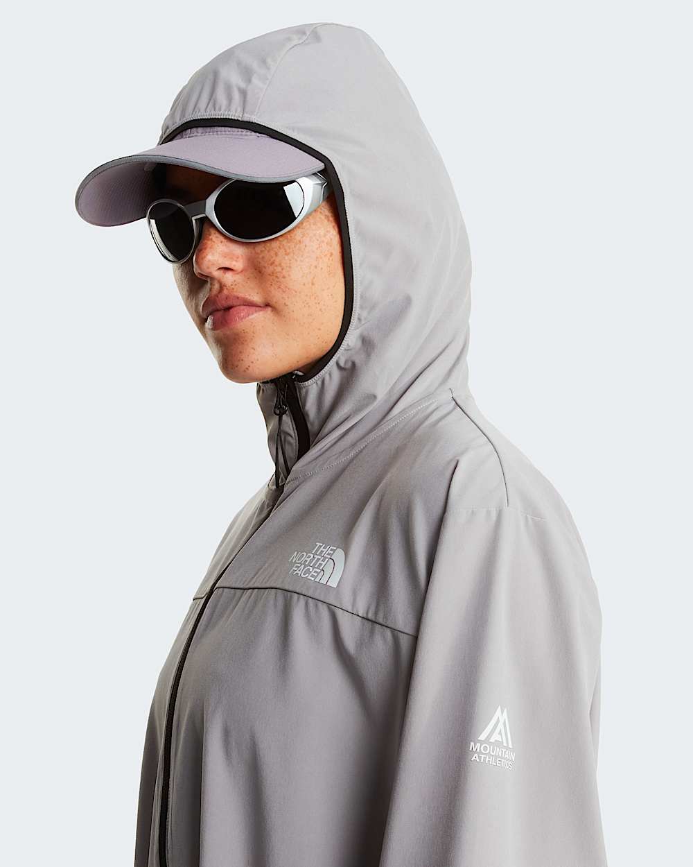 Veste  capuche coupevent Mountain Athletics pour femme TNF alt9