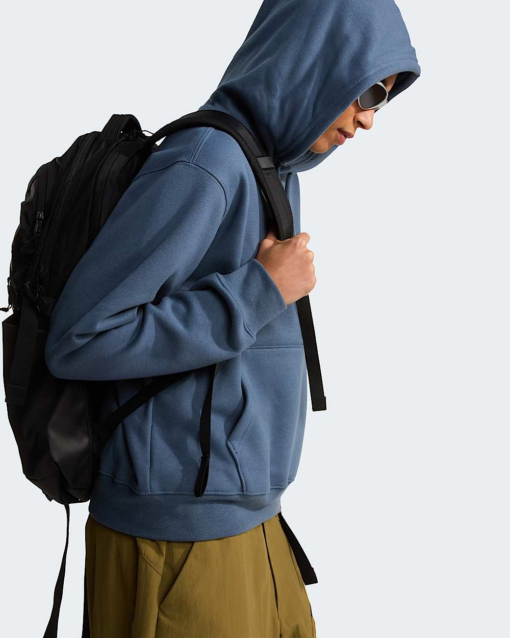 Sudadera holgada con capucha Simple Dome TNF Essential para mujer TNF alt10