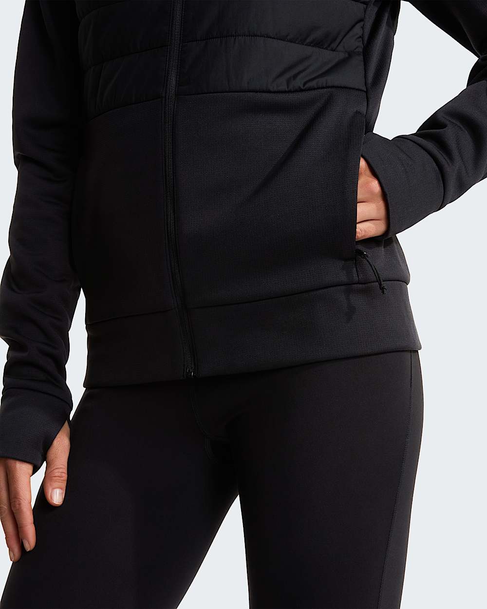Reaxion 20 Hybridjacke mit durchgehendem RV fr Damen TNF alt10