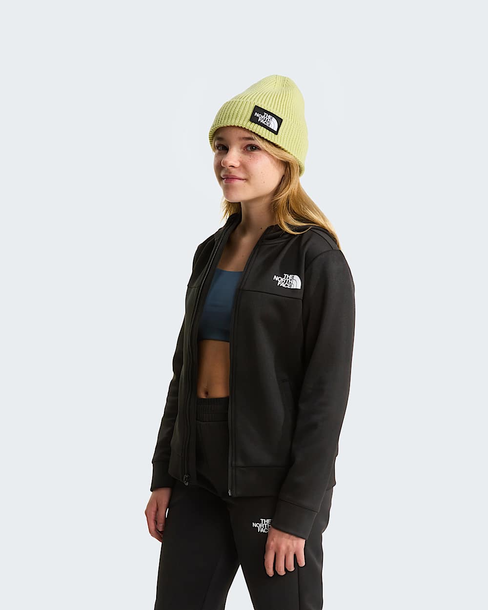 Teens Reaxion FullZip Hoodie TNF alt15