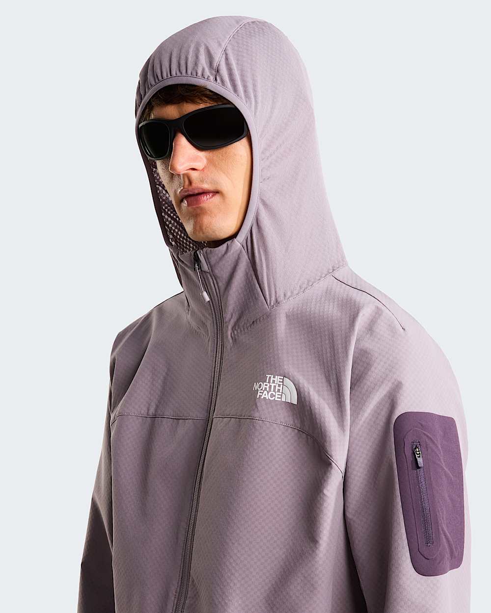 Giacca Hybrid Tek Approach con cappuccio e cerniera integrale da uomo TNF alt9