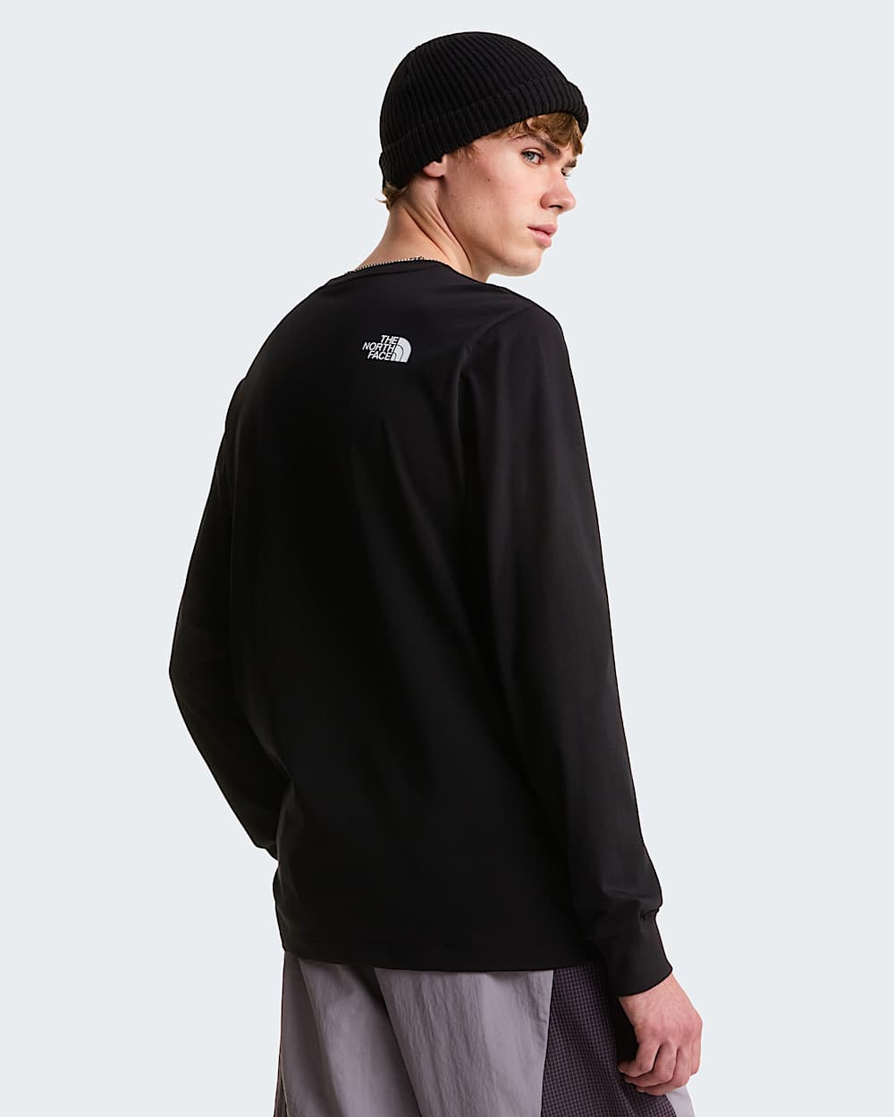 Evolution Simple Dome Regular Tshirt met lange mouwen voor heren TNF alt7