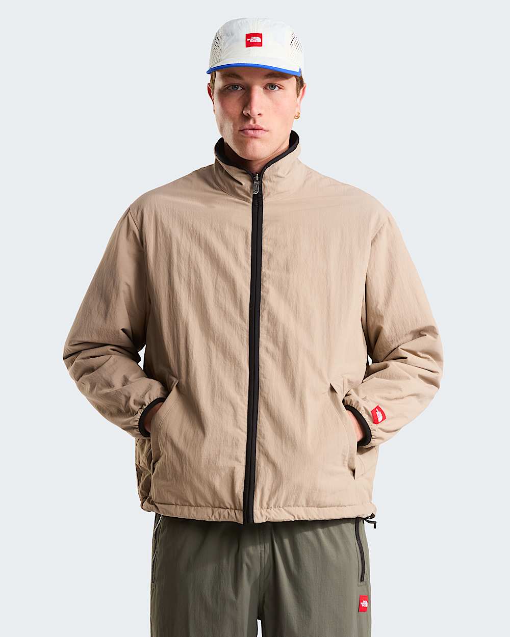 Unisex Red Box Reversible Fleece Jacket TNF alt4