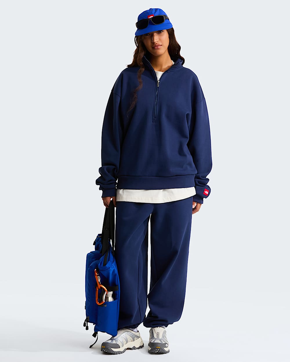 Sweat demizippe Red Box TNF unisexe TNF alt15