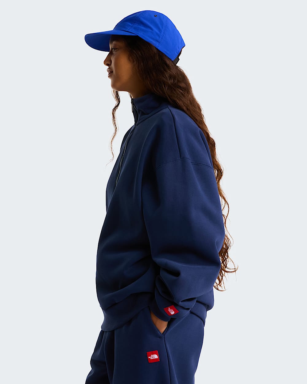 Sweat demizippe Red Box TNF unisexe TNF alt16