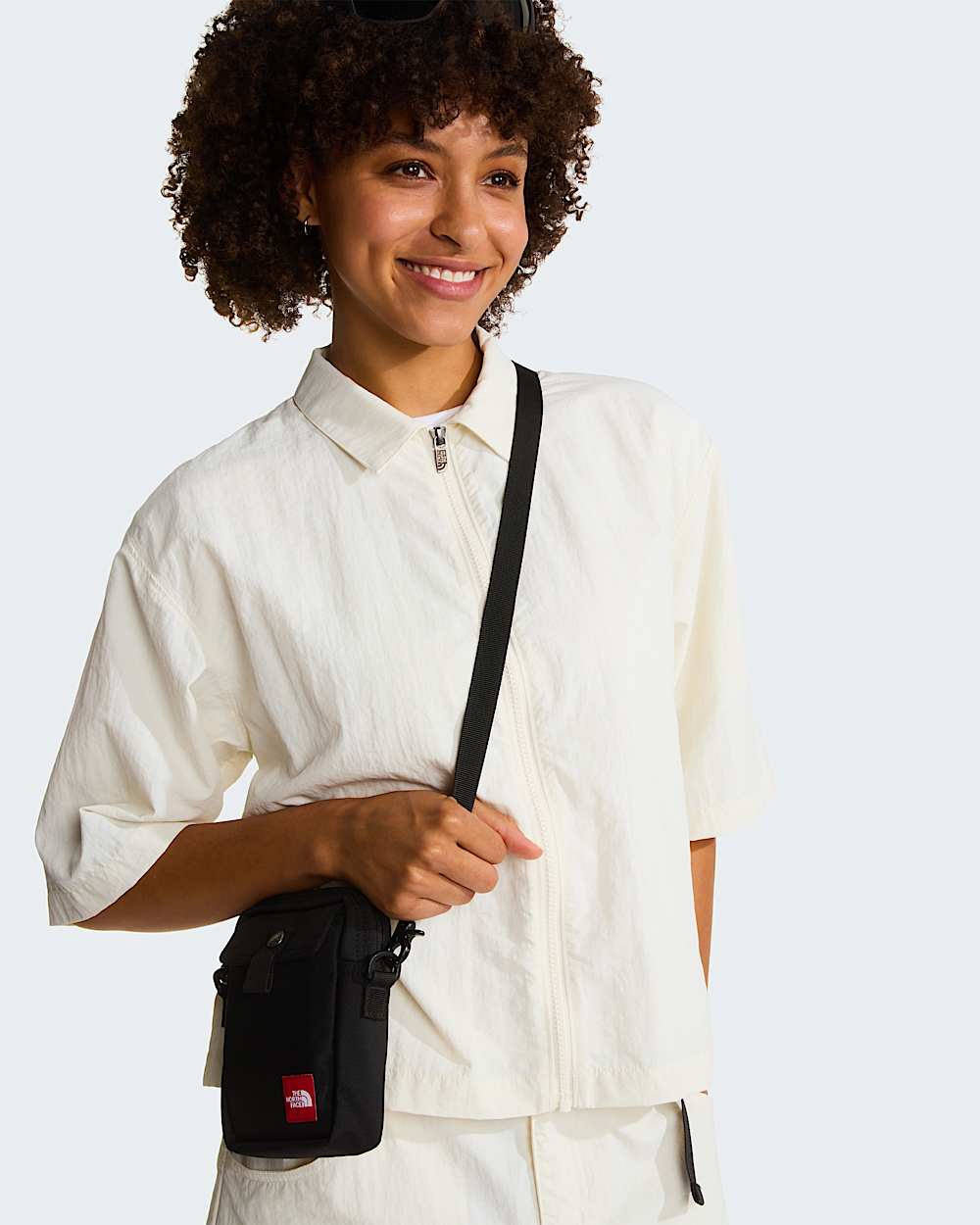 Red Box Nylon Shirt fr Damen TNF alt10