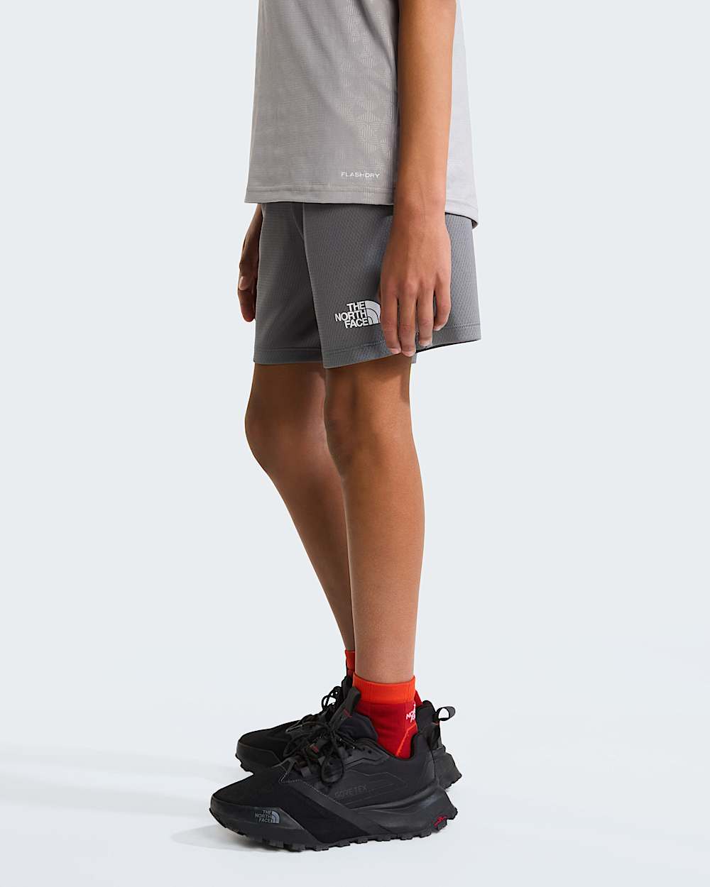 Poly Knitshort voor tieners TNF alt6