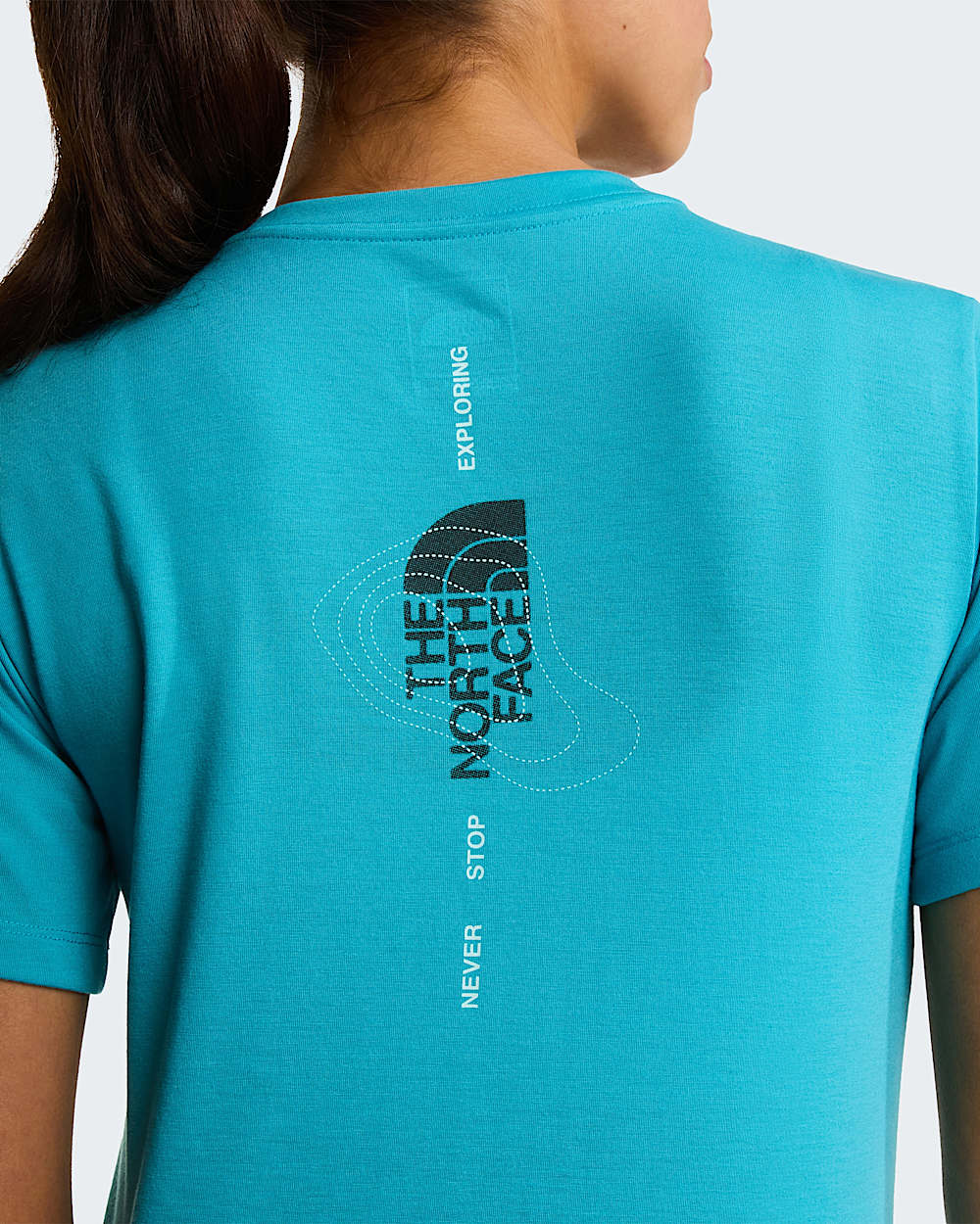 Camiseta con logotipo grfico y logotipo Bitmap para mujer TNF alt9
