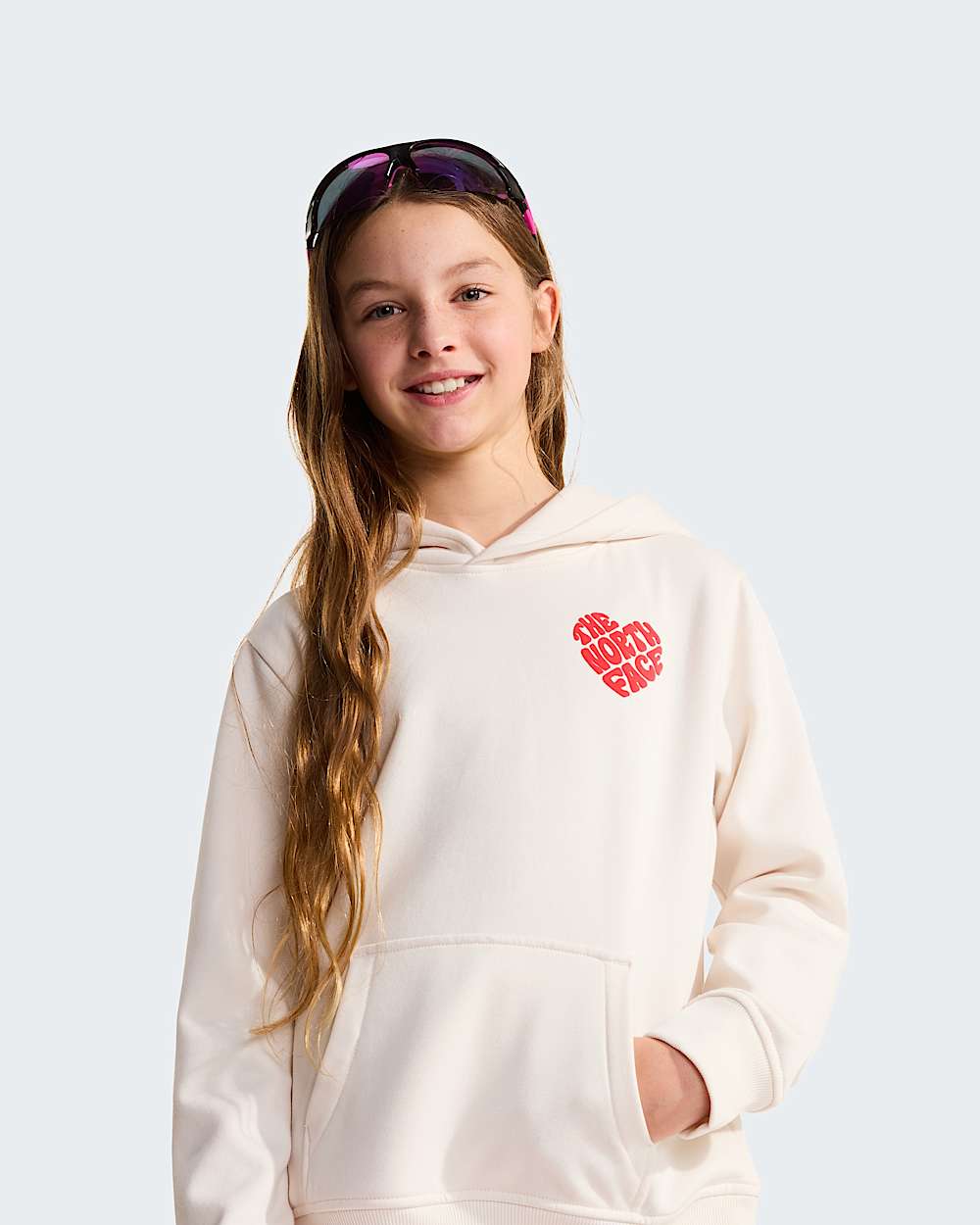 Sweat  capuche dcontract Brand Proud pour fille TNF alt10