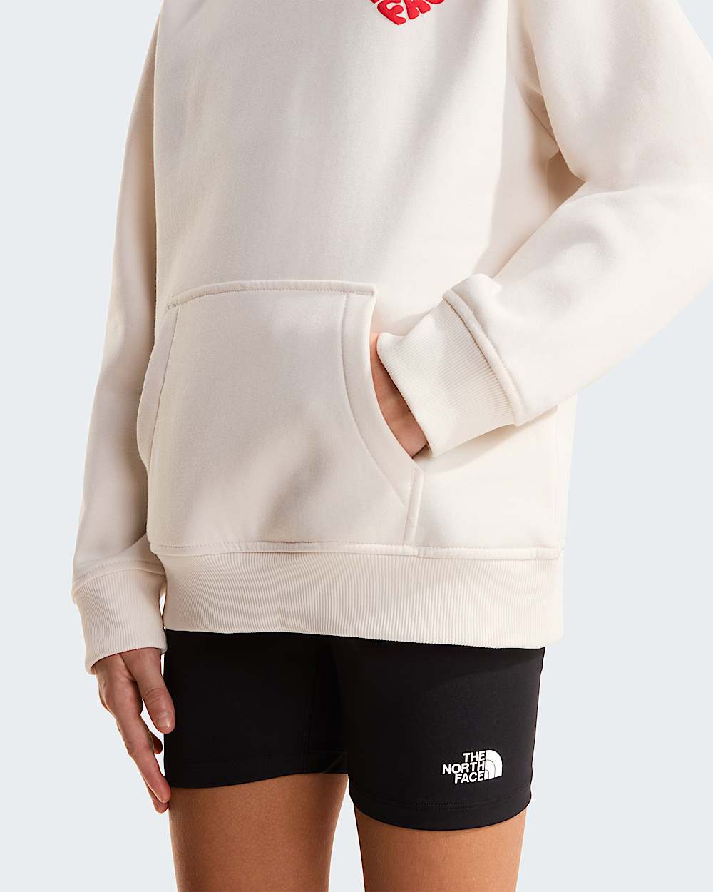 Sweat  capuche dcontract Brand Proud pour fille TNF alt9