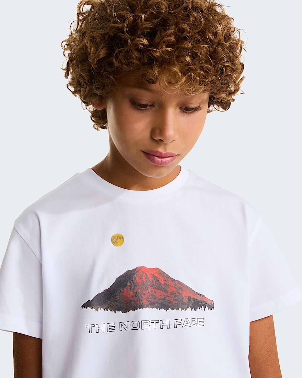 Boys Mountain Night Relaxed TShirt TNF alt8