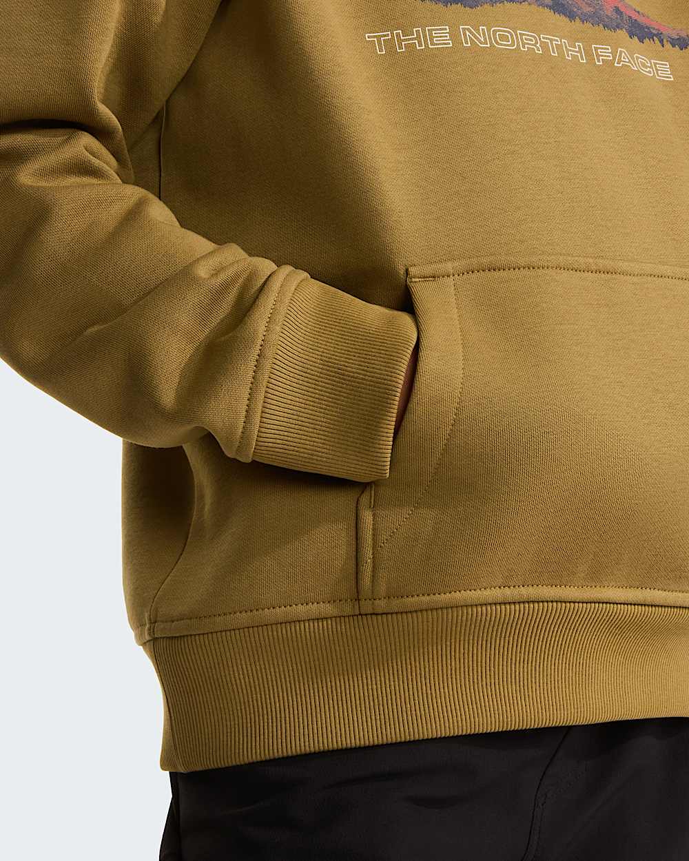 Mountain Night relaxt geschnittener Kapuzenpulli fr Jungen TNF alt9
